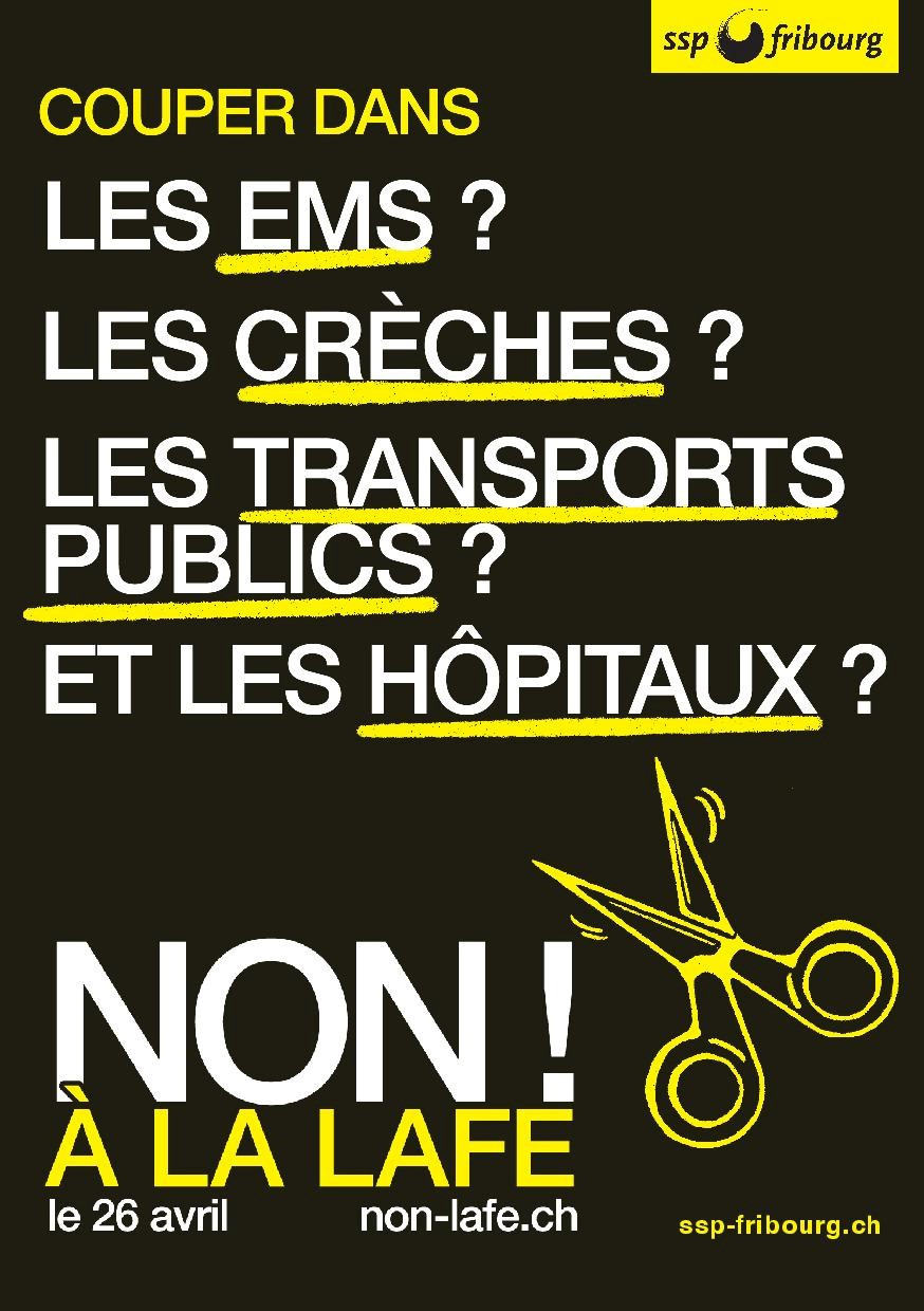 Image NON &agrave; la LAFE - le 26 avril prochain 