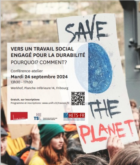 Image Atelier Conférence VERS UN TRAVAIL SOCIAL  ENGAGÉ POUR LA DURABILITÉ POURQUOI? COMMENT?